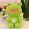 Adorable Animal Plush Toy Collection Cute Frog Stuffed Doll Soft Cuddle Pillow