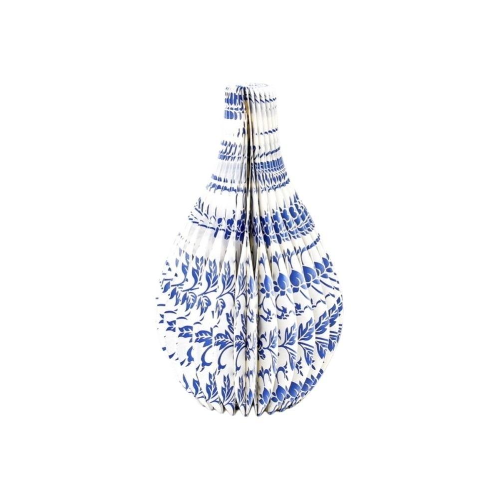 Handmade Honeycomb Paper Vase Decorative Tabletop Decor  Living Room