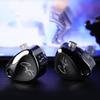 KZ Castor Мониторные двойные динамические наушники с 4 настройками HiFi шумоподавлением, проводные, стерео, с высокой четкостью звука, для аудиоинженеров и музыкантов
