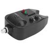 Fishing Bait Alarm LED Indicator Audible Visual Alarming Adjustable Volume for EU Style Rod Holder