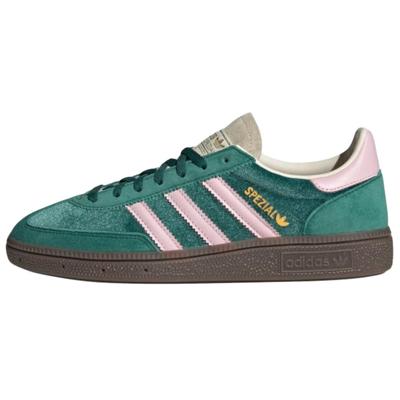 Женские кроссовки Handball Spezial 'Collegiate Green Pink Velvet' JI2648