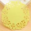 1 шт. Кружевные салфетки с цветочным узором, силиконовая подставка, коврики для чайных чашек, теплоизоляционная подставка, KTY