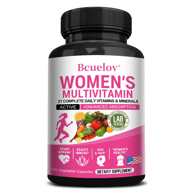Multivitamins Dietary Supplement, With Calcium, Biotin, Lodine, 120 Capsules