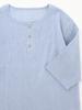 PAJAMA FAMILY Kaitak Family SUIMIN CARE Хлопковые пижамы из ивы с воротником- Henley и Размеры и LL Sax Мужские Японского производства 100% Шея, Весна, Лето, Осень, M,