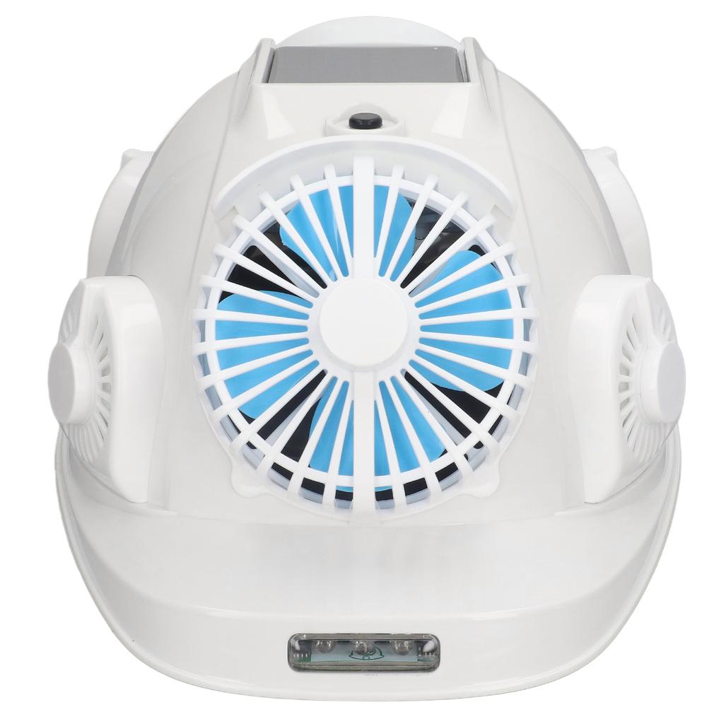 Солнечная защитная каска с 6 вентиляторами Bluetooth, интеллектуальным охлаждением, автоответчиком, строительная каска