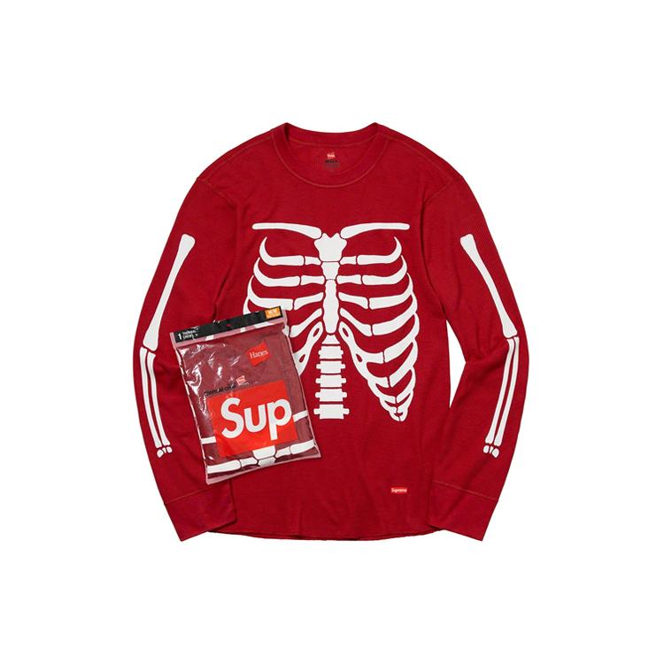 Supreme x Hanes X Bones T Shirt Unisex SUP-FW21-337