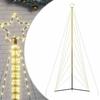 VidaXL LED Christmas Tree 861 LEDs Warm White 478 Cm, Christmas Light, LED Christmas Light, Outdoor Christmas Light, 4016424