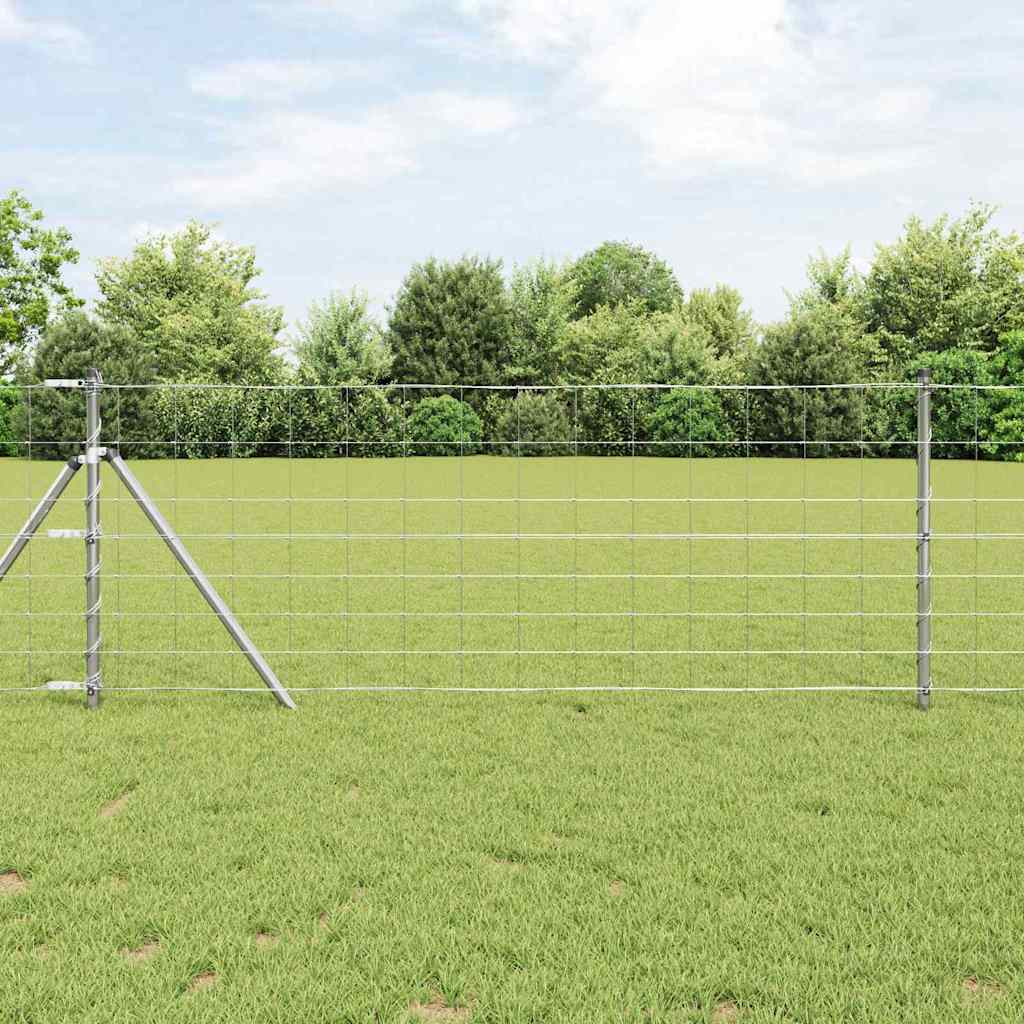 Galvanized Wildlife Fence 1000 x 80 x 0.18 cm Iron