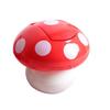 Convenient Mushroom Trash Can Red Garbage Collector Desktop Dumpster  Desktop Desk