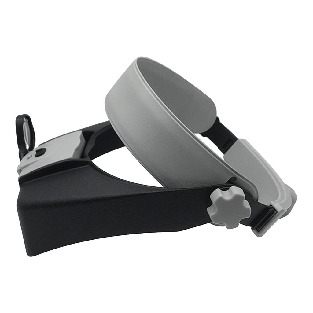 Head Mounted Binocular-Eyewear Loupe-Magnifier with 2 LED Illuminated-Headband Magnifying Glass for Jewelry Watch Repair