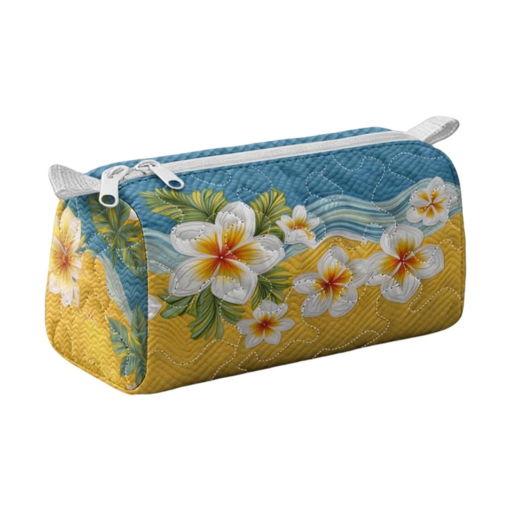 Стеганая сумка для хранения Косметичка Многофункциональная дорожная сумка Маленький размер Прочная Легкая Портативная