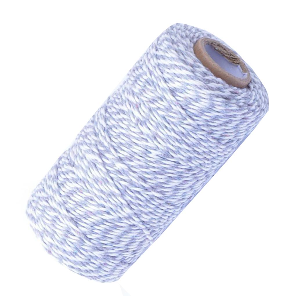 Хлопковый шпагат, двухцветный шпагат для поделок своими руками