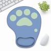 Милая кошачья лапка, подставка для запястья, коврик для мыши, силиконовый, нескользящий, игровой коврик для мыши, удобный, кавайный, поддержка для рук, коврик для мыши
