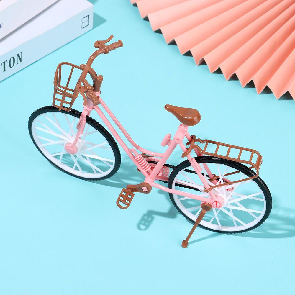 Sports Photography Props Doll Bicycle Dollhouse Accessories Miniature Bike Cycling Scene Model