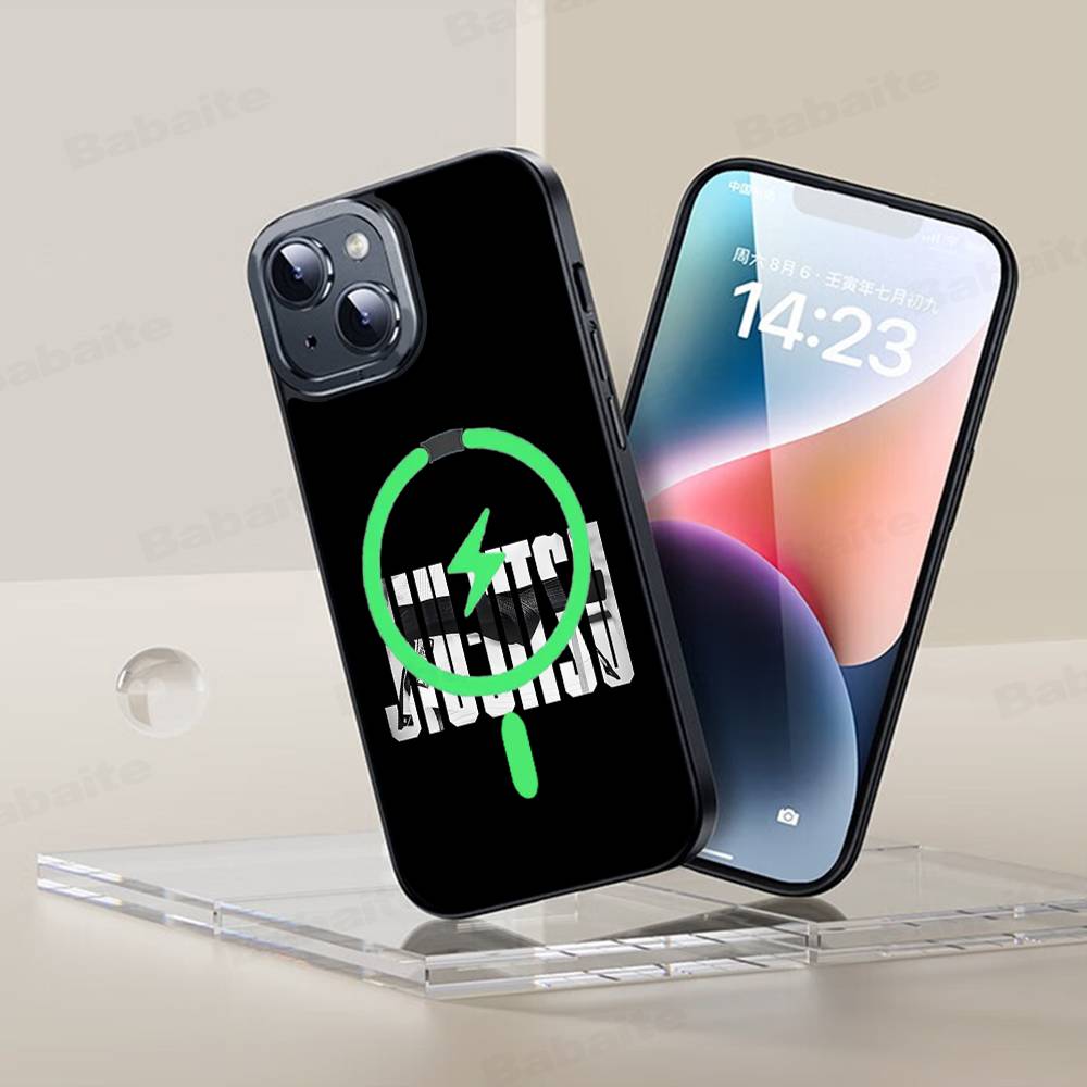 BJJ Brazilian Jitsu Phone Case Magnetic Case For IPhone 16 14 13 12 11 15 Pro Max Plus For Magsafe Wireless Charge Cover