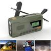 Портативное цифровое радио DAB+ Перезаряжаемое FM-радио с фонариком BT-динамиком Солнечное радио Аварийное погодное радио для кемпинга Шторма
