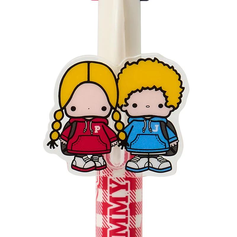 Ручка шариковая трехцветная Sanrio Patty & Jimmy (Лукбук для двоих) Япония НОВИНКА