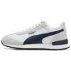 PUMA R78 Nylon Abrasion Resistant Low top Casual Shoes Unisex White Blue 399250-16