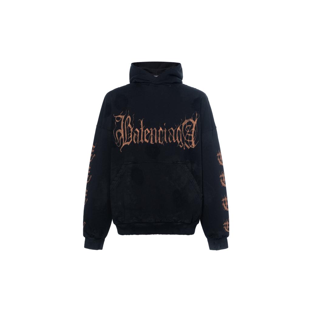 Balenciaga Худи большого размера 739024-TOVD8-1055