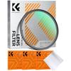 K&F CONCEPT Фильтры серии K 49-82 мм UV/CPL/ND2-400/Black-Mist 1/4 Крышка Салфетки для чистки Набор фильтров для объектива камеры для Nikon Canon Leica