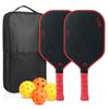 Pickleball Paddle T700 Carbon Fiber Composite Core Lightweight Outdoor Sport Racket Beginners Recreational Players