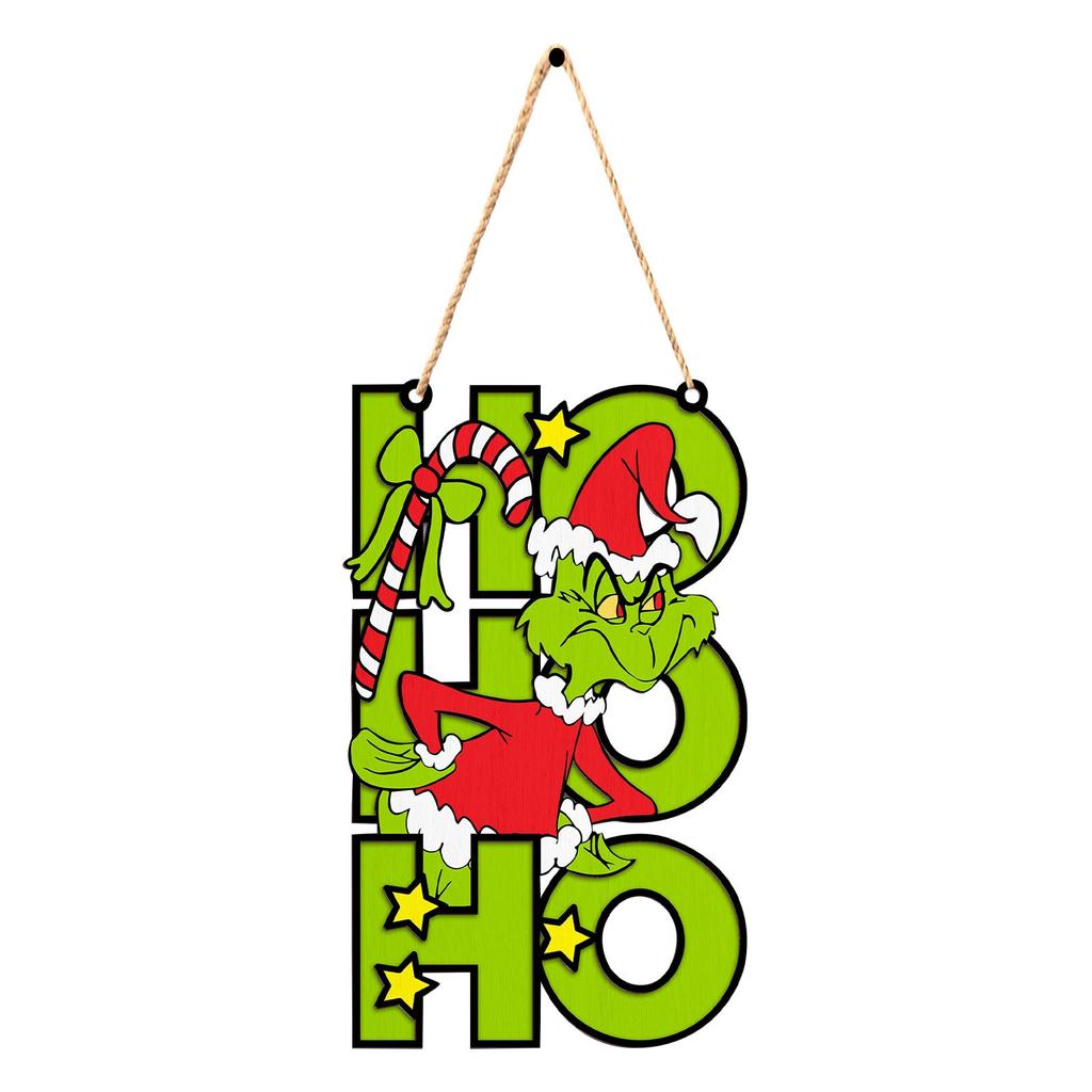 Рождественские украшения, дверные знаки, деревянные знаки, домашние стены, праздничные деревянные подвески, деревянные доски для подвешивания