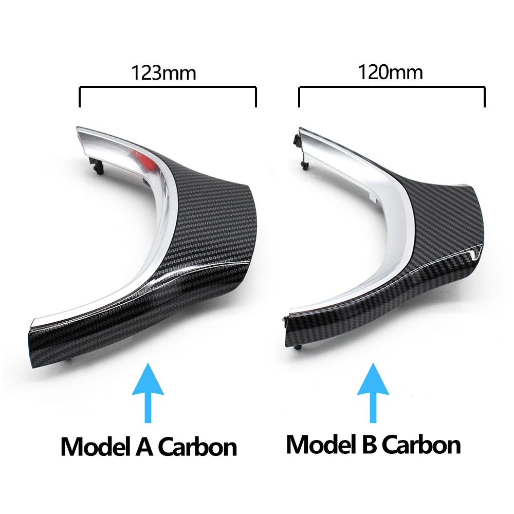 LHD RHD автомобильный чехол на руль из углеродного волокна, замена накладки для BMW 5 5GT 6 7 серии F10 F11 F07 F06 F12 F01 F02