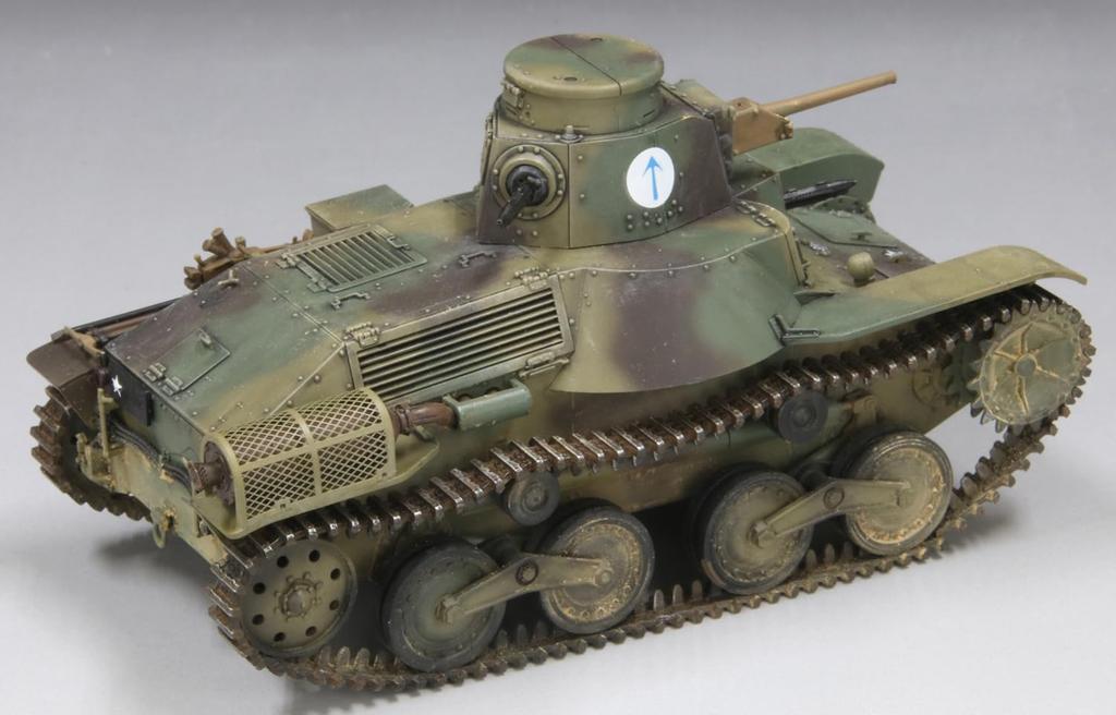 FineMolds Military Series Imperial Army Type 95 Light Tank Ha Late Model Iwo Jima Пластиковая модель MR01 1/35