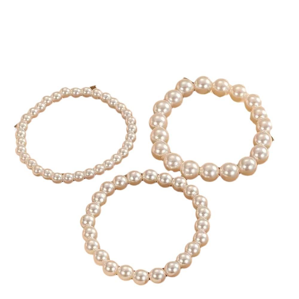 Retro Imitation Pearl Elastic Bracelet - Versatile Women's Jewelry