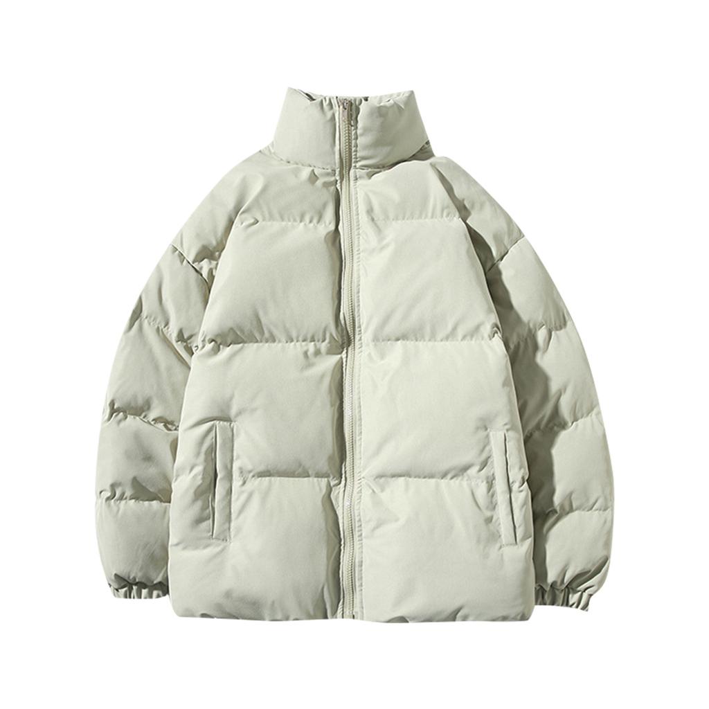 Down Cotton Jacket Light And Thin Stand Collar Loose Large Casual Down Jacket