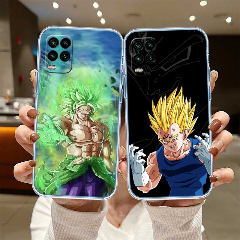 RE7 Anime Dragon Ball Vegeta Transparent Phone Case for Motorola Moto G7 G8 G9 G84 G85 G73 G24 G15 Z2 Play Power Plus