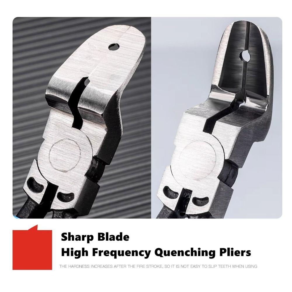 Ergonomic Handle Auto Trim Removal Tool Fastener Plier Rivets Pry Puller Door Clip Removal