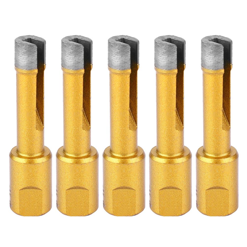 5 Pcs Drill Bit Opener   Angle Grinder Hole Saw Cutting Tool for Marble Glass Ceramic