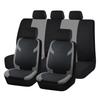 5 Seats Air Mesh Car Seat Covers Full Set Breathable Sporty Rear Bench Universal Fit for 95% Automotive SUV Truck Sedan Interior