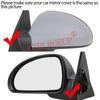 Stplrgecp Car Passenger Driver Side Left Right Door Side Heated Wing Mirror Glass Lens for Kia Ceed SW ED 06-09 Pro_Ceed 08-10