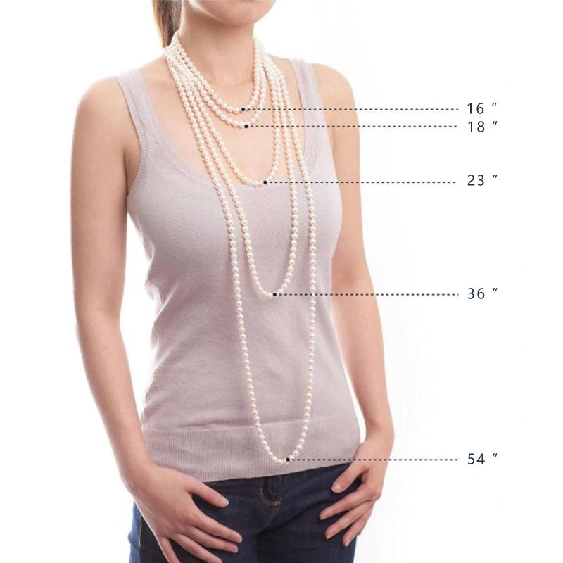 Ожерелье из большого жемчуга для женщин, большая бусина из натурального пресноводного культивированного белого цвета, высокое качество, настоящее серебро 925 пробы, 10-11 мм