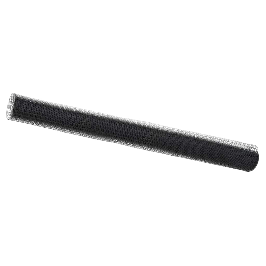Hexagonal Fence Gray 1.6 x 10 m PVC