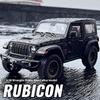 1:18 Jeep Wrangler Rubicon Внедорожник Металлический Литой Модель Автомобиля Звук и Свет Коллекционные Хобби Игрушки Подарки Для Парня
