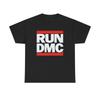 Футболка Run DMC Лого Рок Рэп Группа Официальная Черная Новая
