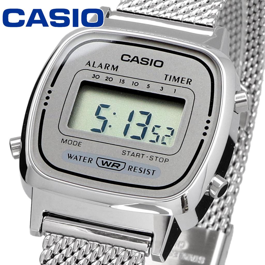 Casio Дешевые женские часы из-за рубежа, Модель, Цифровые, LA670WEM-7