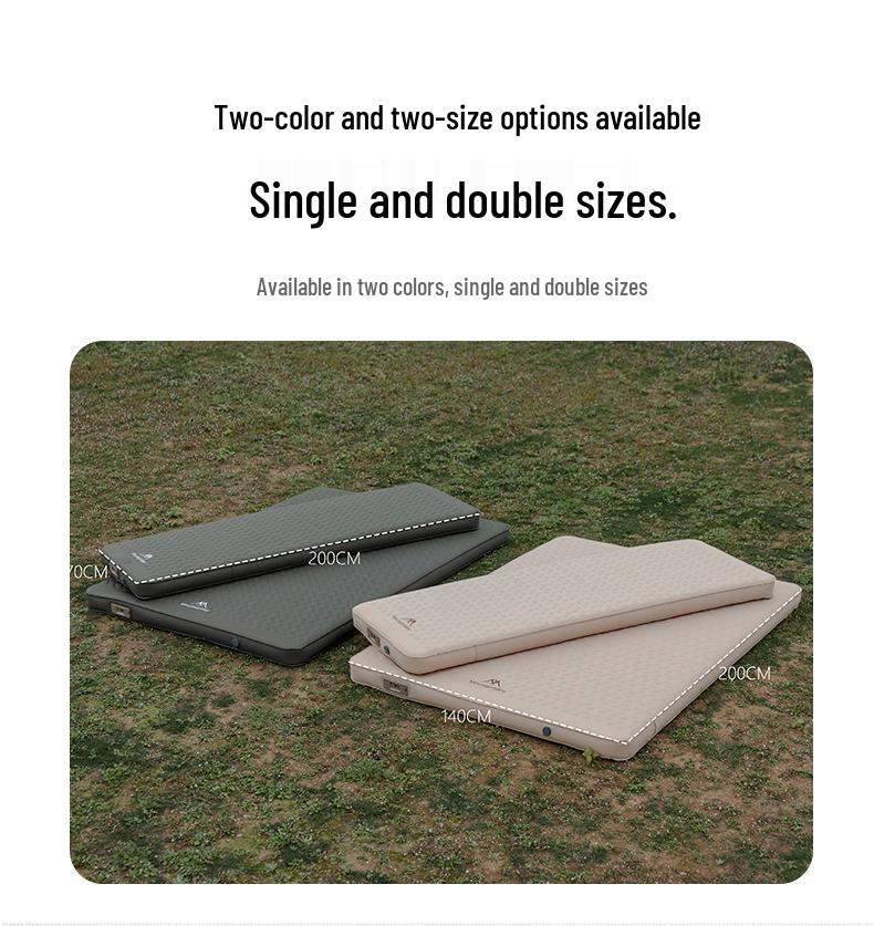 Надувная кровать для горного туризма и кемпинга на открытом воздухе со встроенным насосом – Легкий и удобный матрас