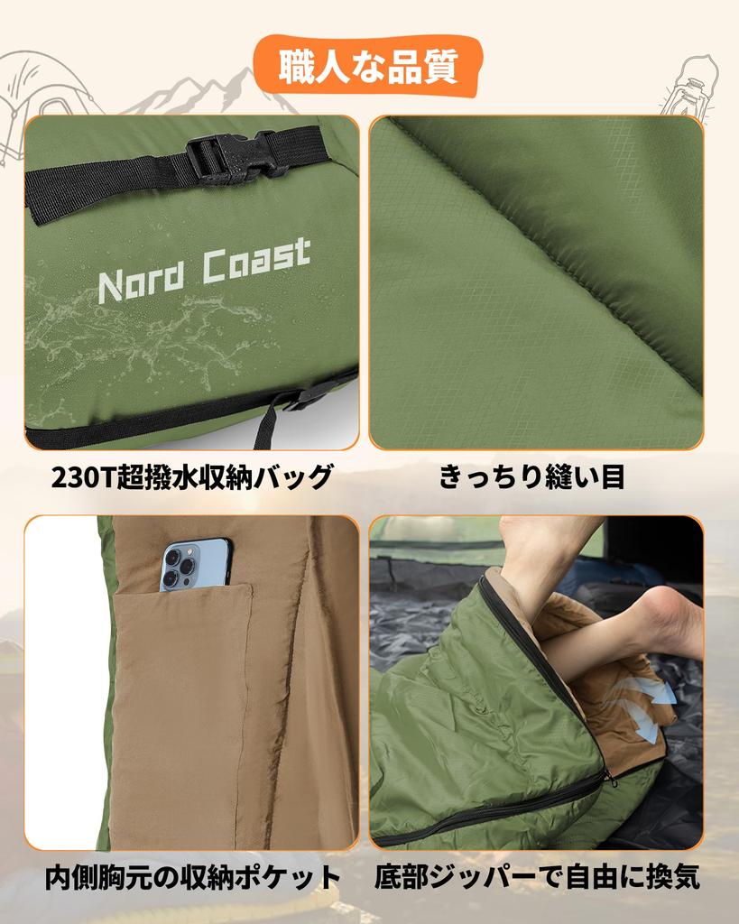 Спальный конверт Nord Coast Heat Cold 230T, кусающий термозащитный чехол для сна в горах на открытом воздухе в условиях стихийных бедствий, сумка для хранения, в комплекте сумка,