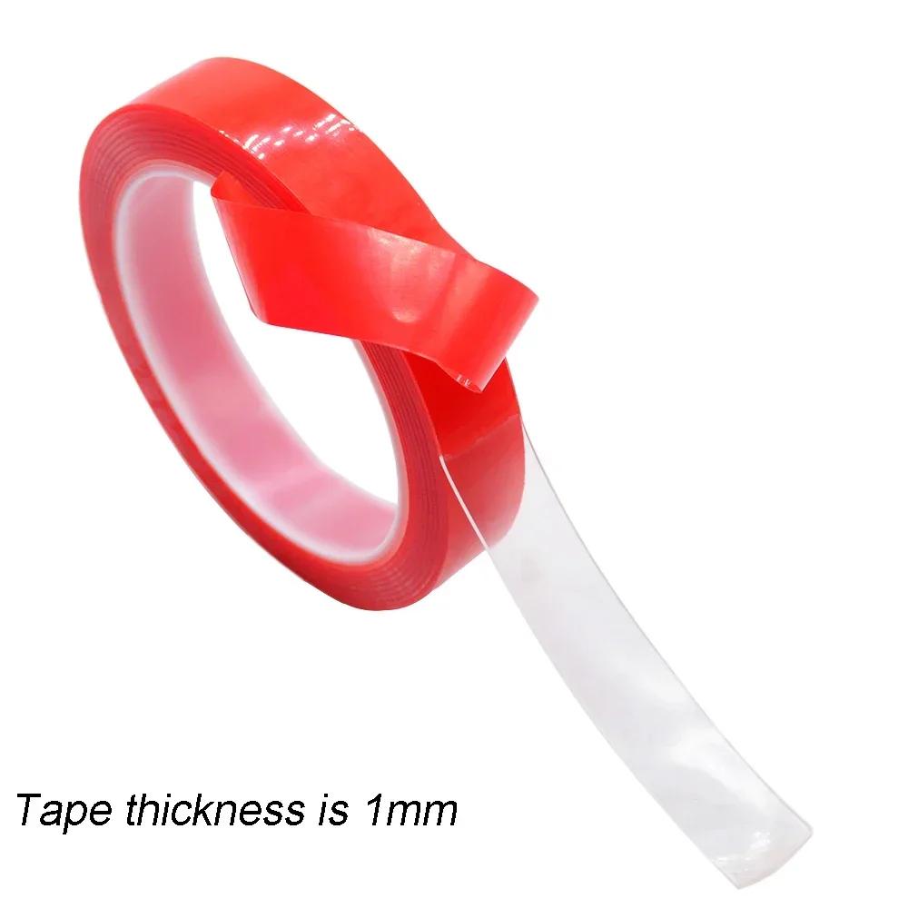 300CM/Roll Double Sided Adhesive Tape Acrylic Transparent No Traces Sticker for LED Strip Car Fixed Tablet Fixed