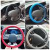Универсальный силиконовый чехол на руль, эластичный водонепроницаемый с мягкой текстурой, защитное украшение для автомобиля