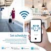 Умная розетка EU16A/20A Wi-Fi Умная розетка с мониторингом питания Приложение Smart Life Поддержка дистанционного управления Google Assistant Alexa
