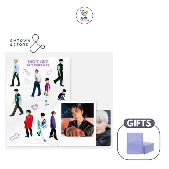 [SMTOWN & STORE] PHOTO + GLOW-IN-THE-DARK STICKER SET - Sticker