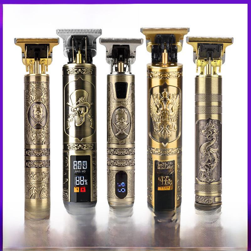 Электрическая машинка для стрижки волос T9 и бритва для лысой головы для подравнивания и карвинга