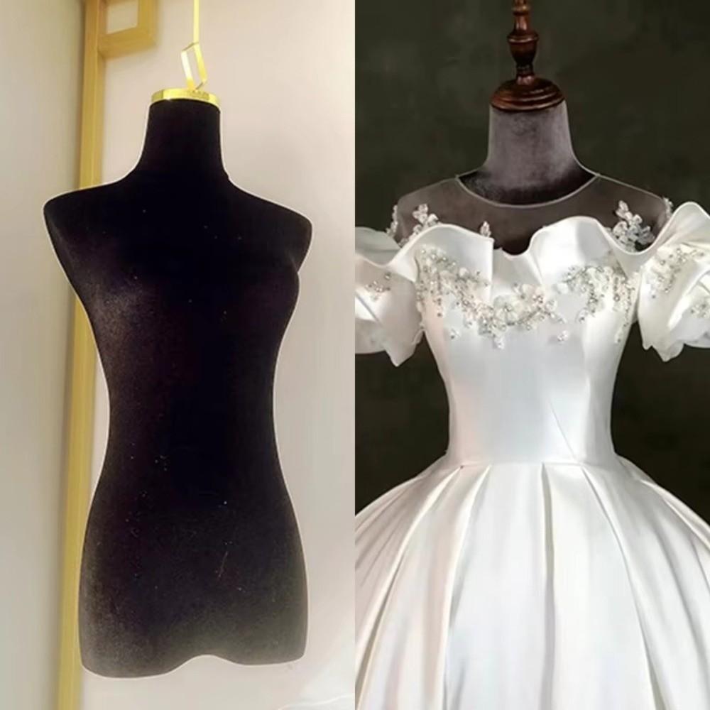Stretchable Mannequin Bottoming Shirt Velvet Display Cover Replacement Cloth Cover Adjustable Replacement Bridal Shops Cover