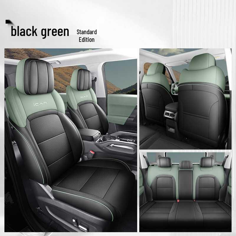 Chery ICAR03 Five-Seater Leather Car Seat Cushion - All-Season Universal Fit
