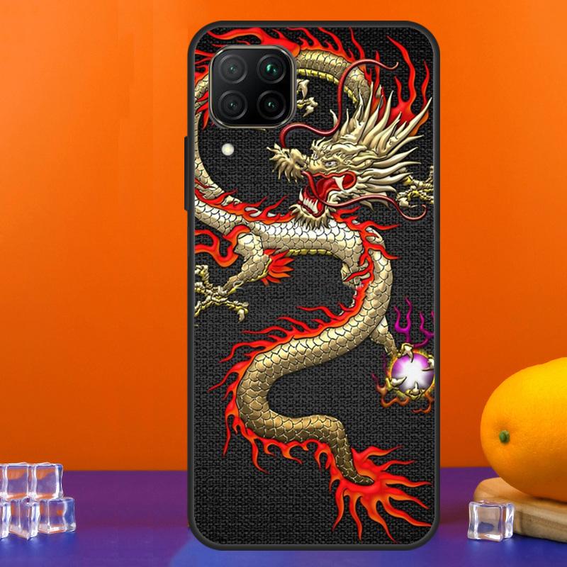 Азиатский китайский дракон Для Huawei Nova Y90 Y91 Y60 Y70 Y72 Y61 9 10 SE 12i 12s 11i 5T P60 Pro P20 P30 P40 Lite Чехол